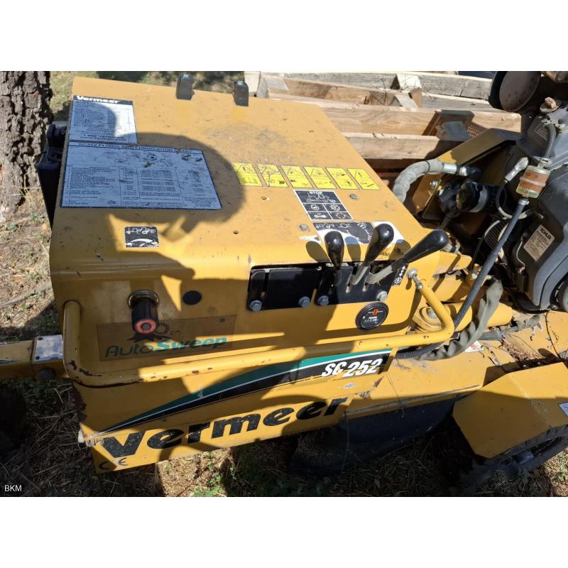 Vermeer SC-252 „tuskómarógép" FV-53-CG/2025