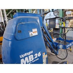 Upright MB26 önjáró, oszlopos elektromos emelőkosár csökkentett funkcionalitással történő értékesítése (FV-1-EE/2024/IV.))