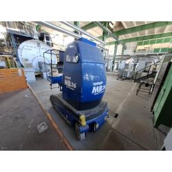 Upright MB26 önjáró, oszlopos elektromos emelőkosár csökkentett funkcionalitással történő értékesítése (FV-1-EE/2024/IV.))